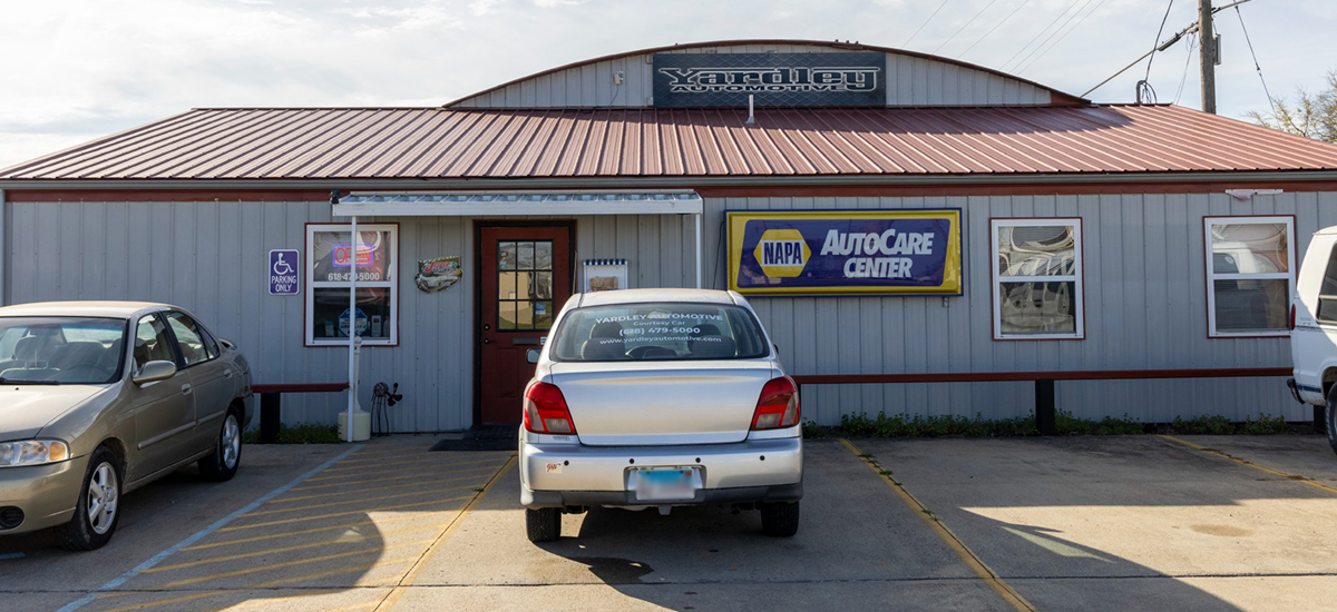 Outside Our Shop | Yardley Automotive